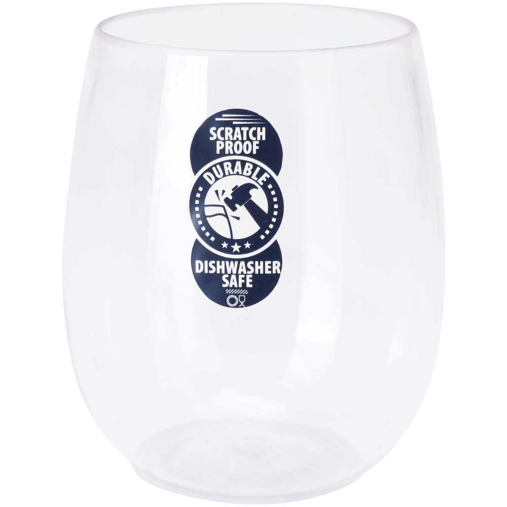 OTIX Kunststof Drinkglas 1 stuk Waterglazen Limonadeglazen Strand Camping Servies 400ML Glazen OCEANI - Afbeelding 2