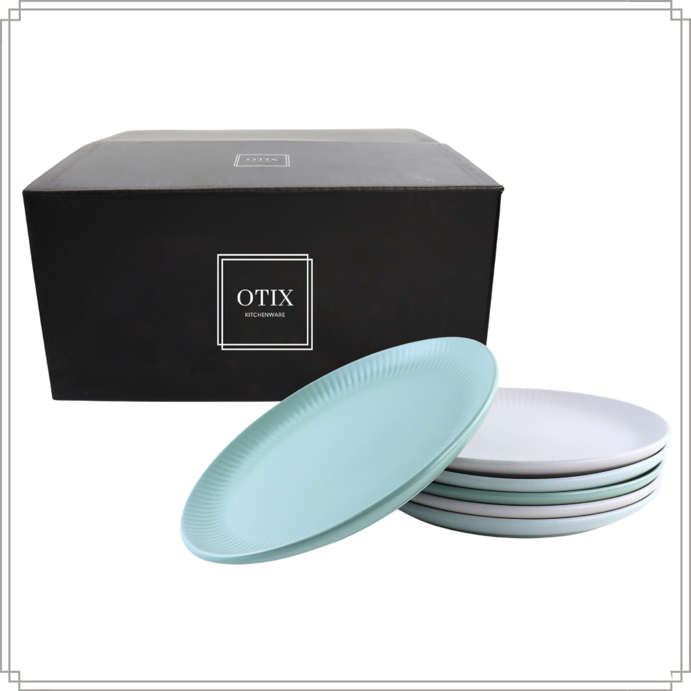 OTIX Dinerborden Bordenset 6 Persoons 27CM Aardewerk AURORA - Afbeelding 9