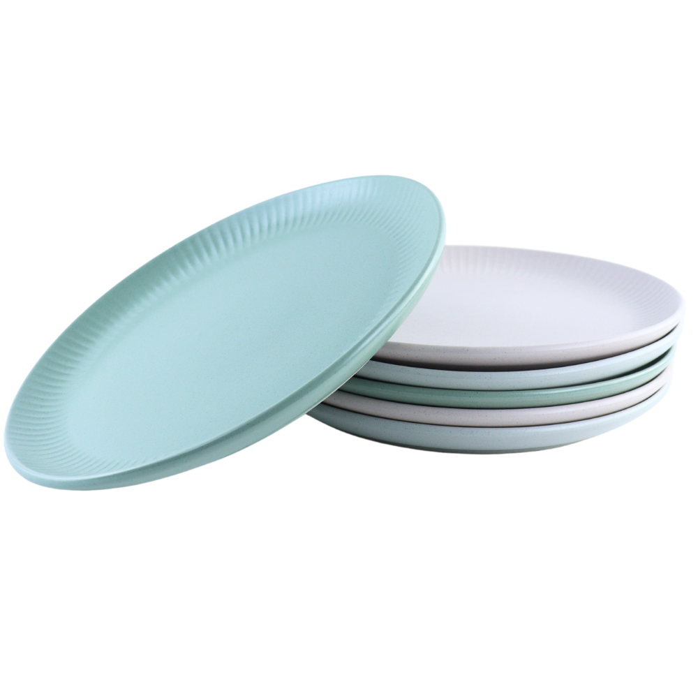 OTIX Dinerborden Bordenset 6 Persoons 27CM Aardewerk AURORA - Afbeelding 2