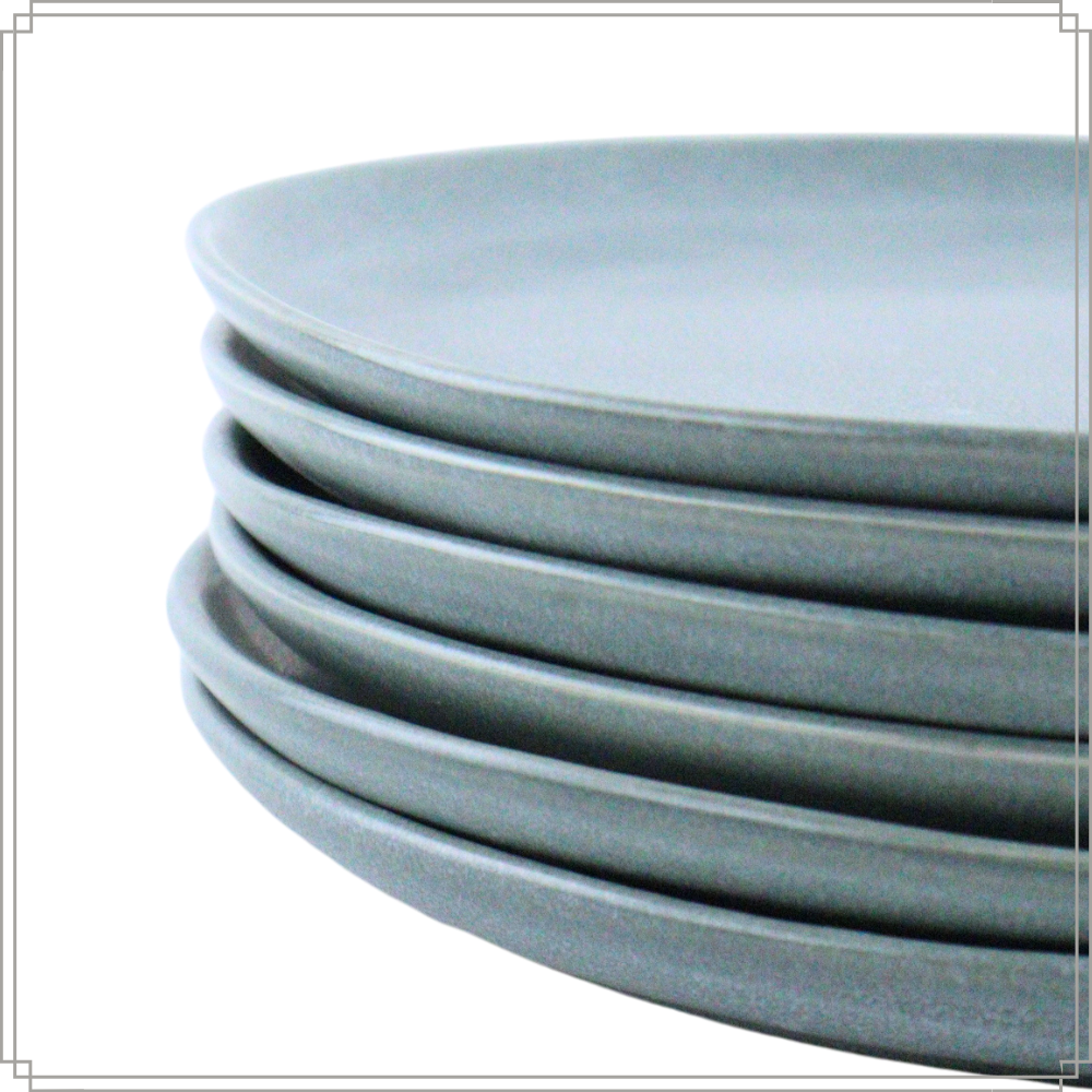 OTIX Dinerborden Bordenset 6 Persoons 27cm Aardewerk OAK - Afbeelding 9