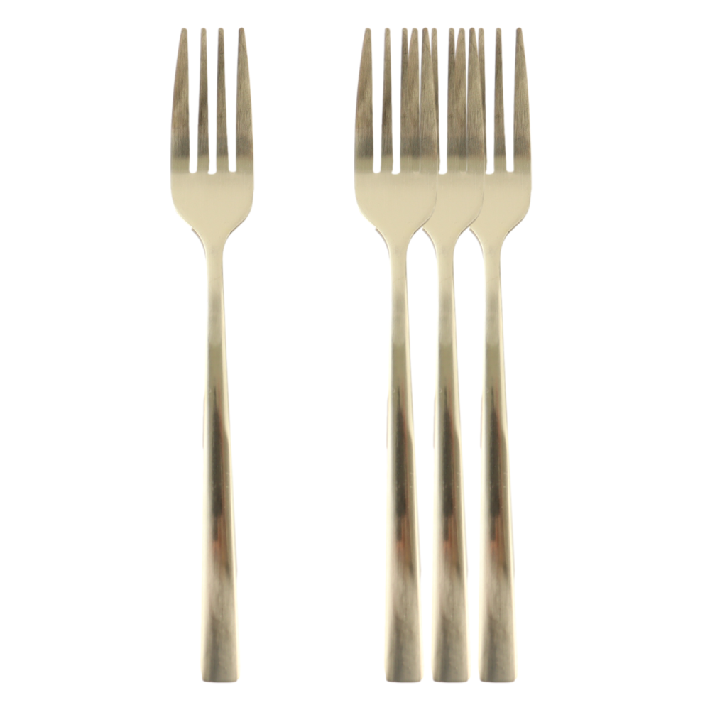 OTIX Gebaksvorkjes Set van 4 Taartvorkjes 6cm - Afbeelding 2