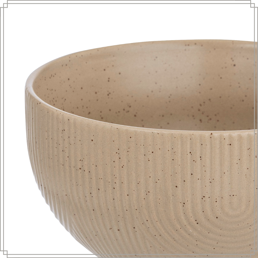 OTIX Koffiekopjes Set van 12 Cappuccino Kopjes 190ml 300ml met Set van 6 Soepkommen 600ml TEAK - Afbeelding 8