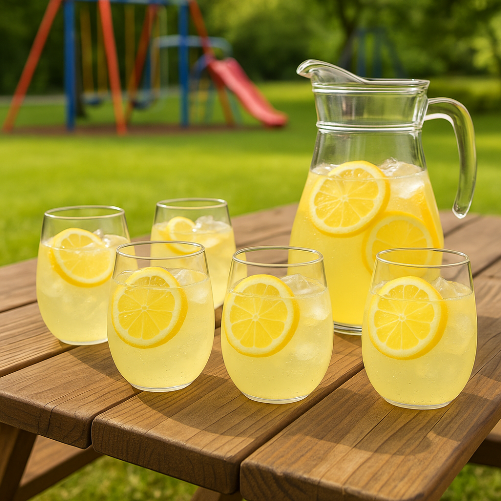 OTIX Kunststof Drinkglazen 12 Stuks Waterglazen Limonadeglazen Strand Camping Servies 400ML Glazen OCEANI - Afbeelding 3