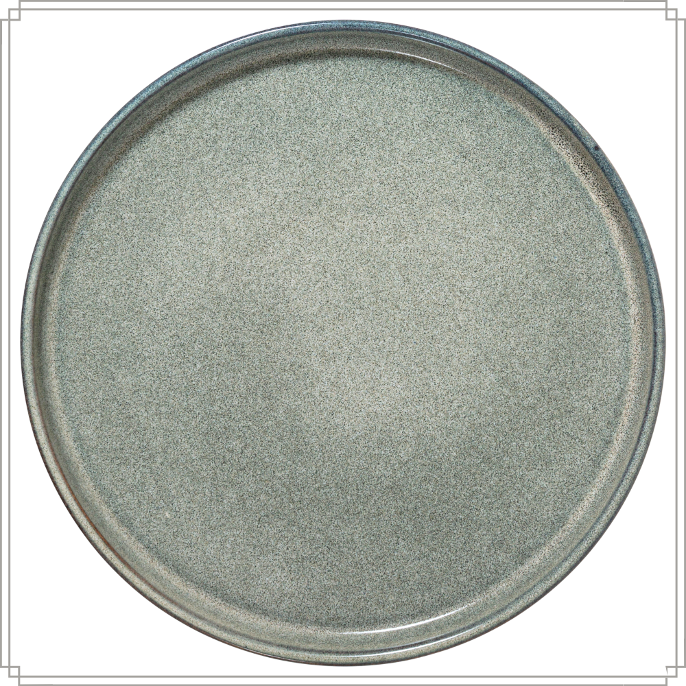 OTIX Ontbijtborden Bordenset 12 Persoons Dessertbord 21cm Aardewerk Gebaksbordjes BEECH - Afbeelding 7