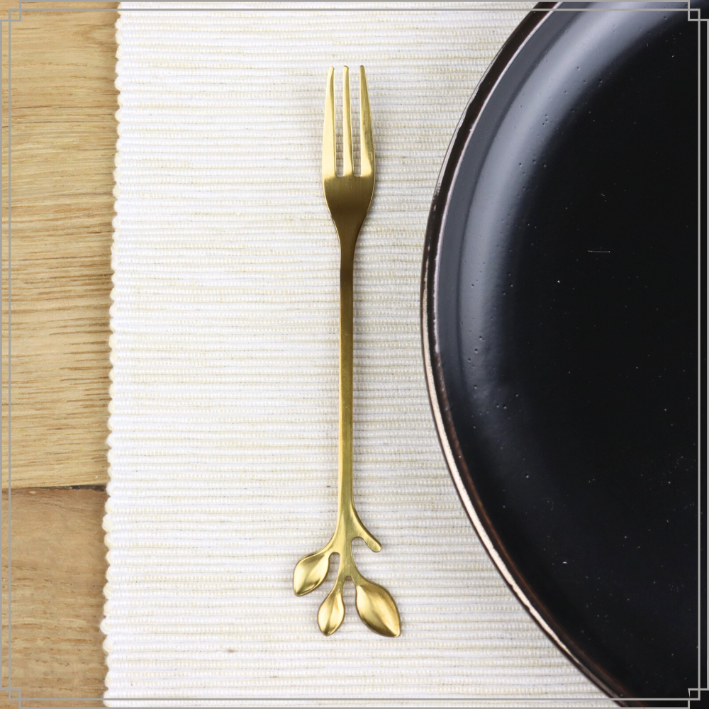 OTIX Taartschep met Gebaksvorkjes Goud 12x Dessertvorkjes 12x Gebaksbordjes Dessert - Afbeelding 4