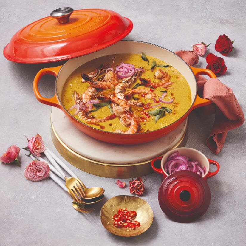 Braadpan Le Creuset Campagnard Oranjerood 26 cm - Afbeelding 3