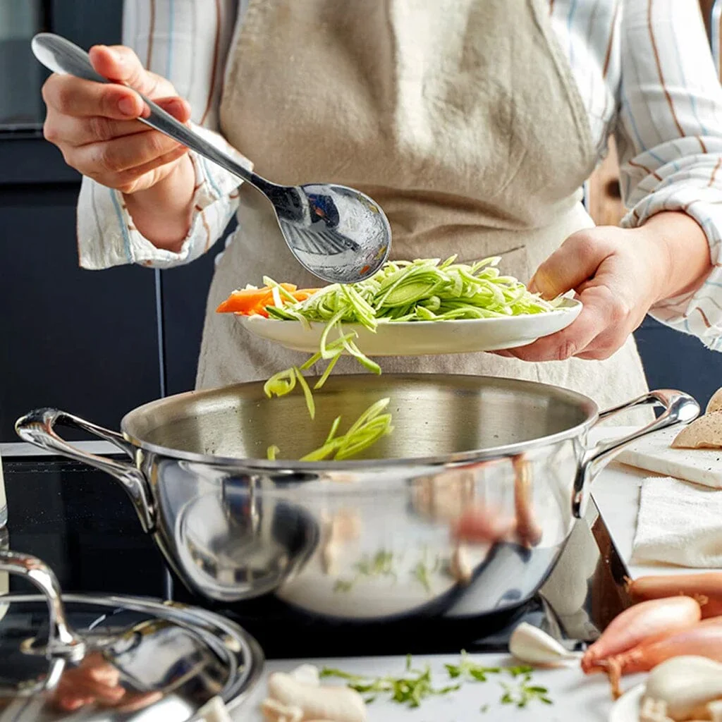 Demeyere - Atlantis 7 Conische sudderpan met deksel 28 cm - Afbeelding 3