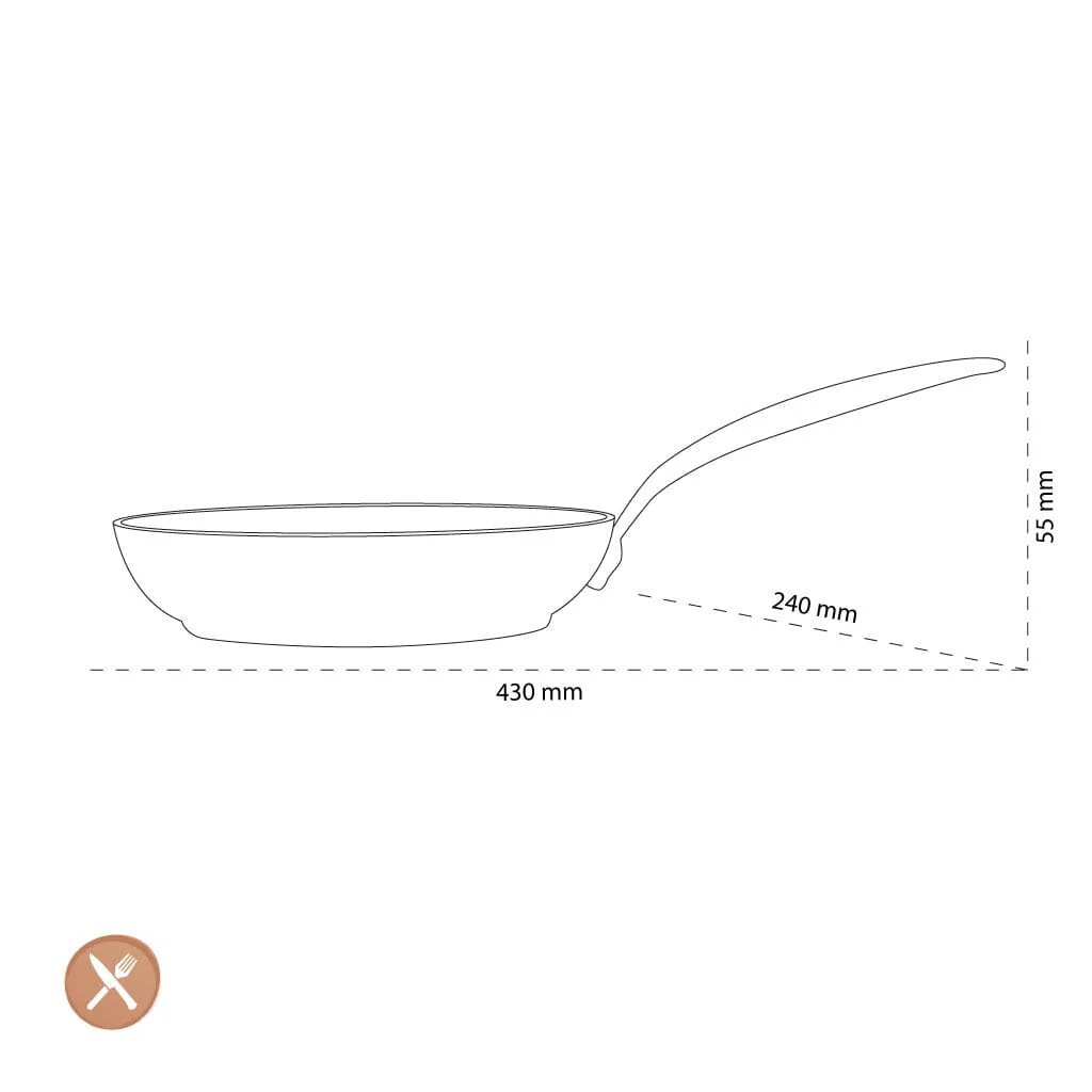 GreenPan - Barcelona Pro koekenpan met keramische antiaanbaklaag 24 cm - Afbeelding 8