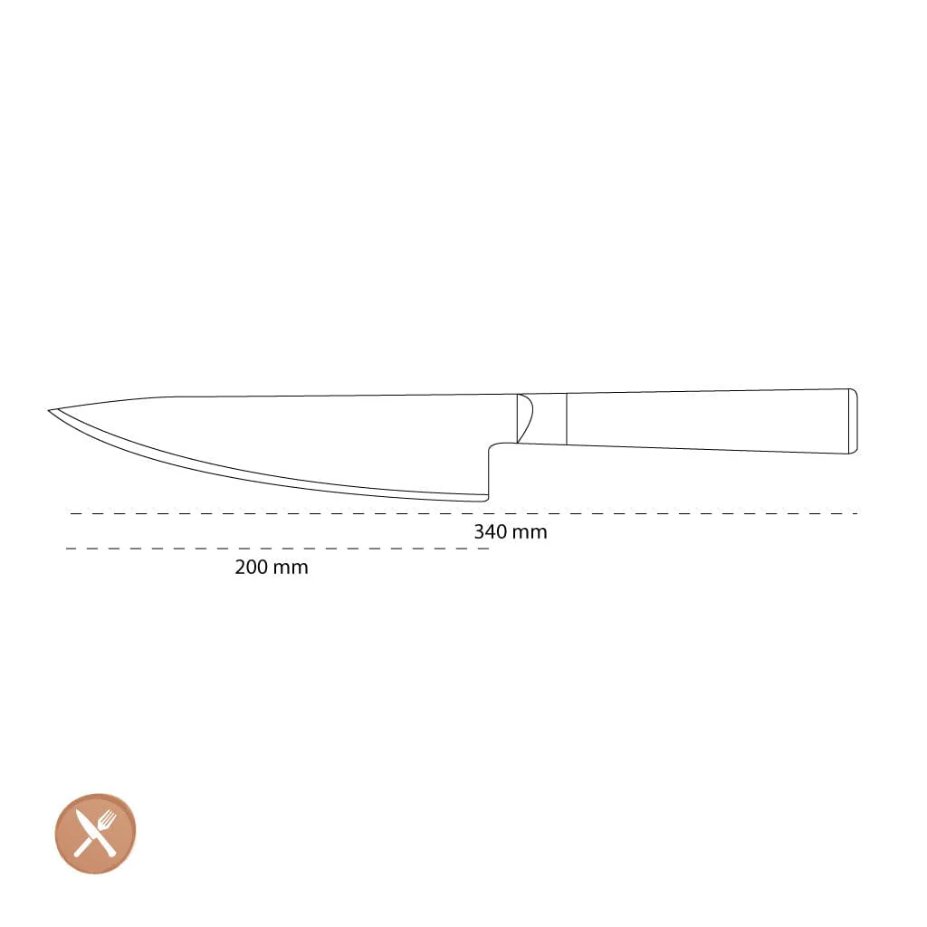 Kai Shun - Classic Koksmes 8'' 20,0 cm - Afbeelding 8