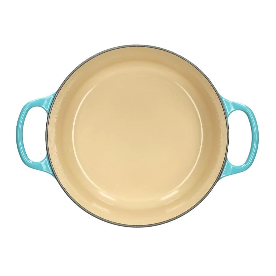 Le Creuset - Signature Braadpan Caribbean Blauw 24 cm - Afbeelding 7