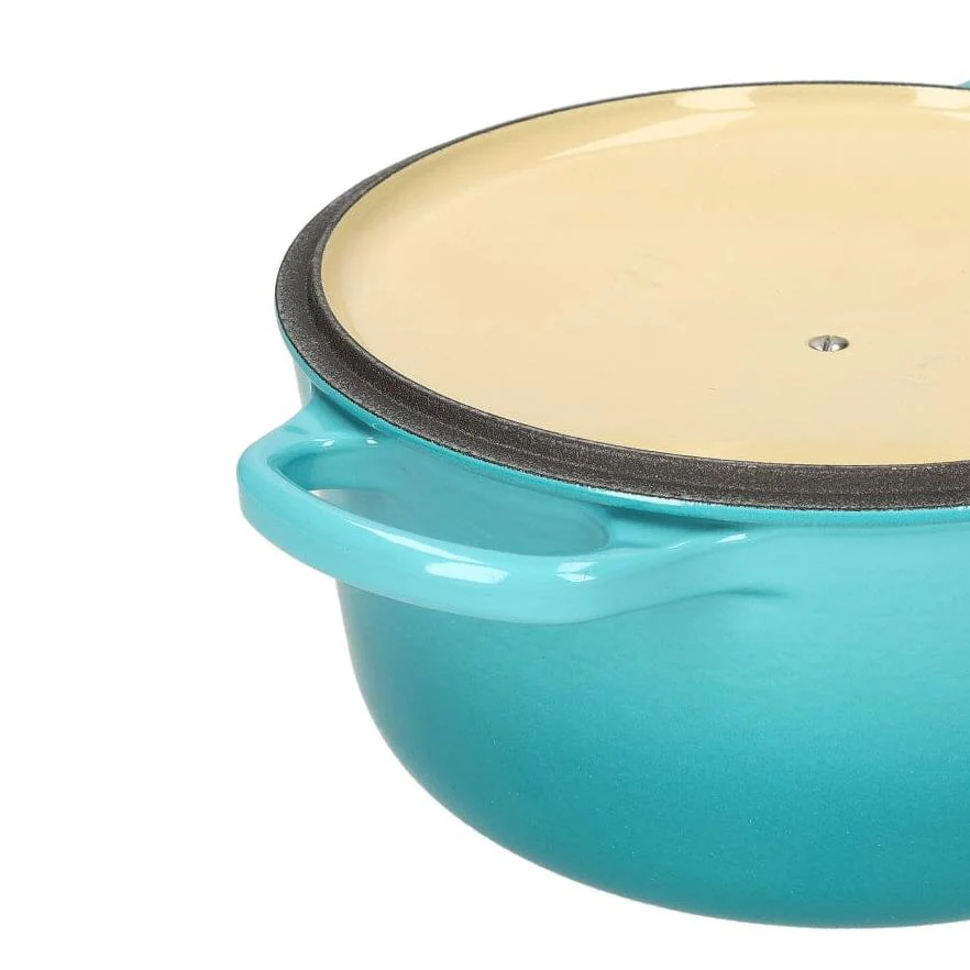 Le Creuset - Signature Braadpan Caribbean Blauw 24 cm - Afbeelding 5
