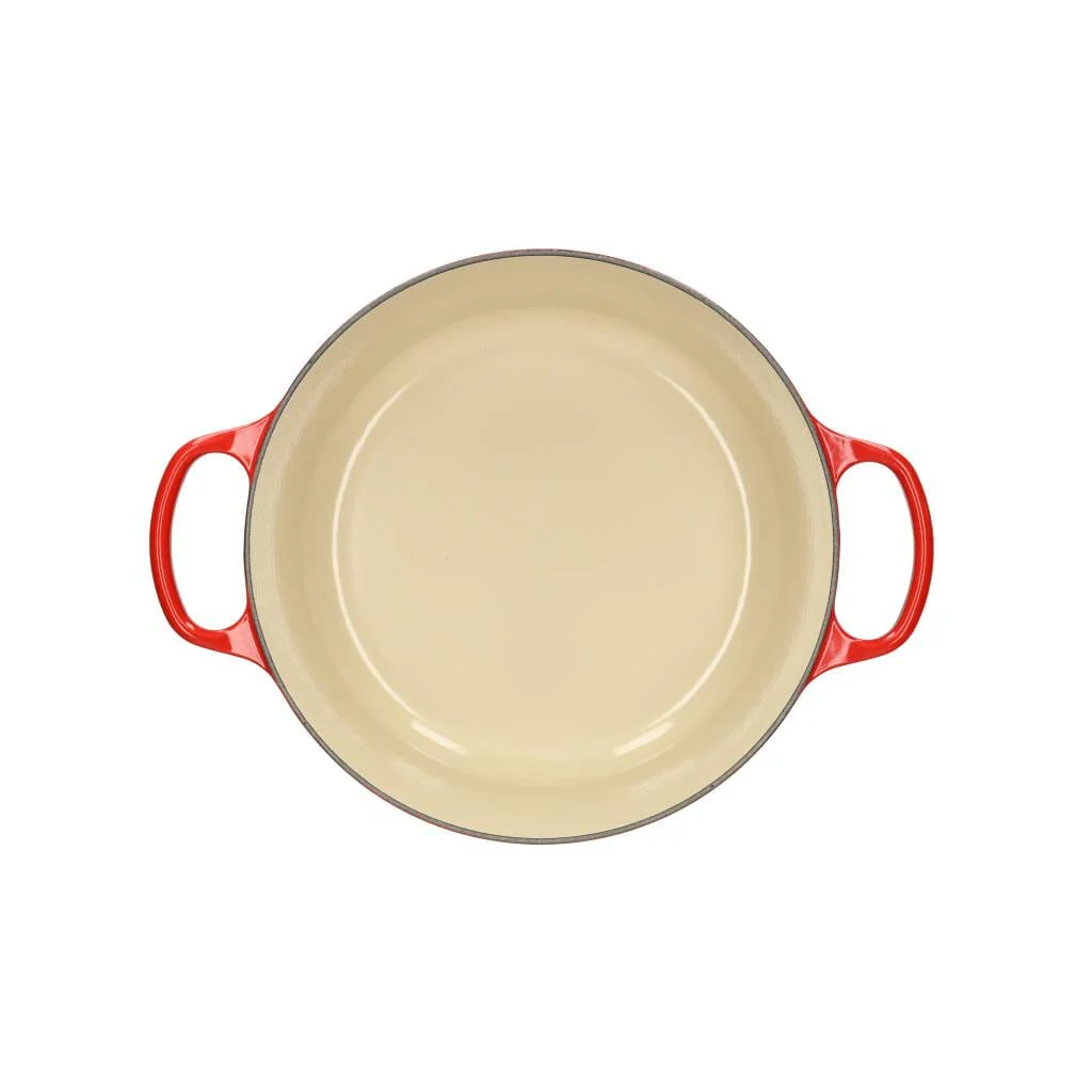 Le Creuset - Signature Braadpan Kersenrood 28 cm - Afbeelding 7
