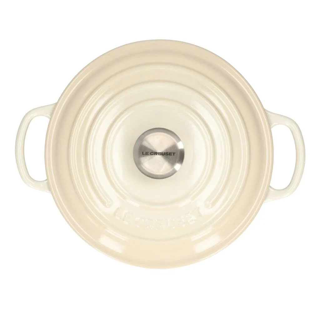 Le Creuset - Signature Braadpan Meringue 20 cm - Afbeelding 4