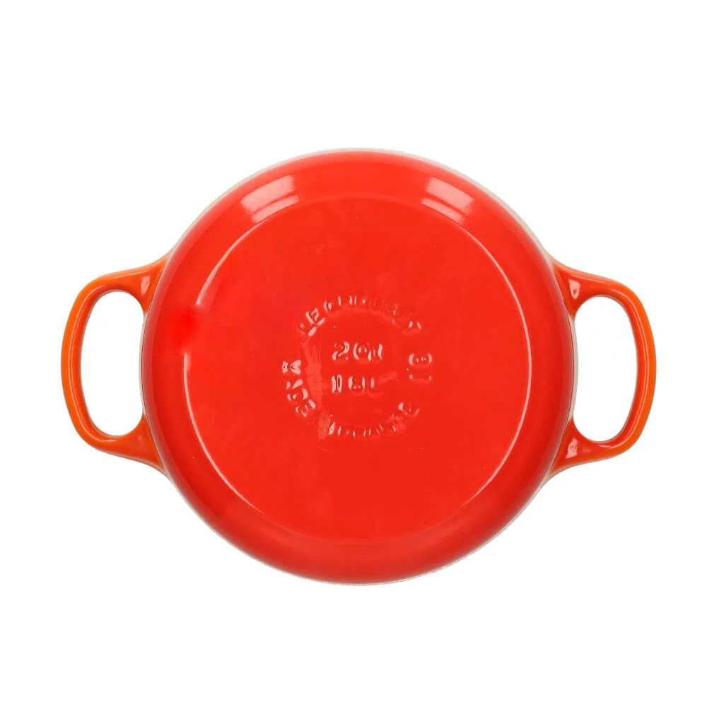 Le Creuset - Signature Braadpan Oranjerood 18 cm - Afbeelding 8