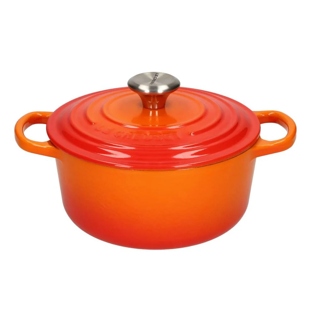 Le Creuset - Signature Braadpan Oranjerood 18 cm