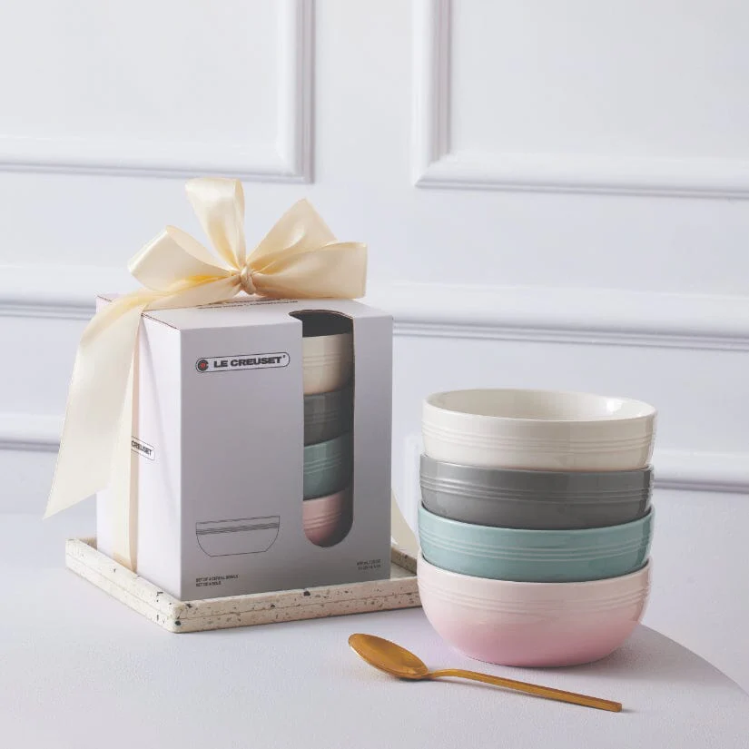 Le Creuset - Set van 4 Ontbijtkommen Coupe 16cm 0,77l - Afbeelding 3