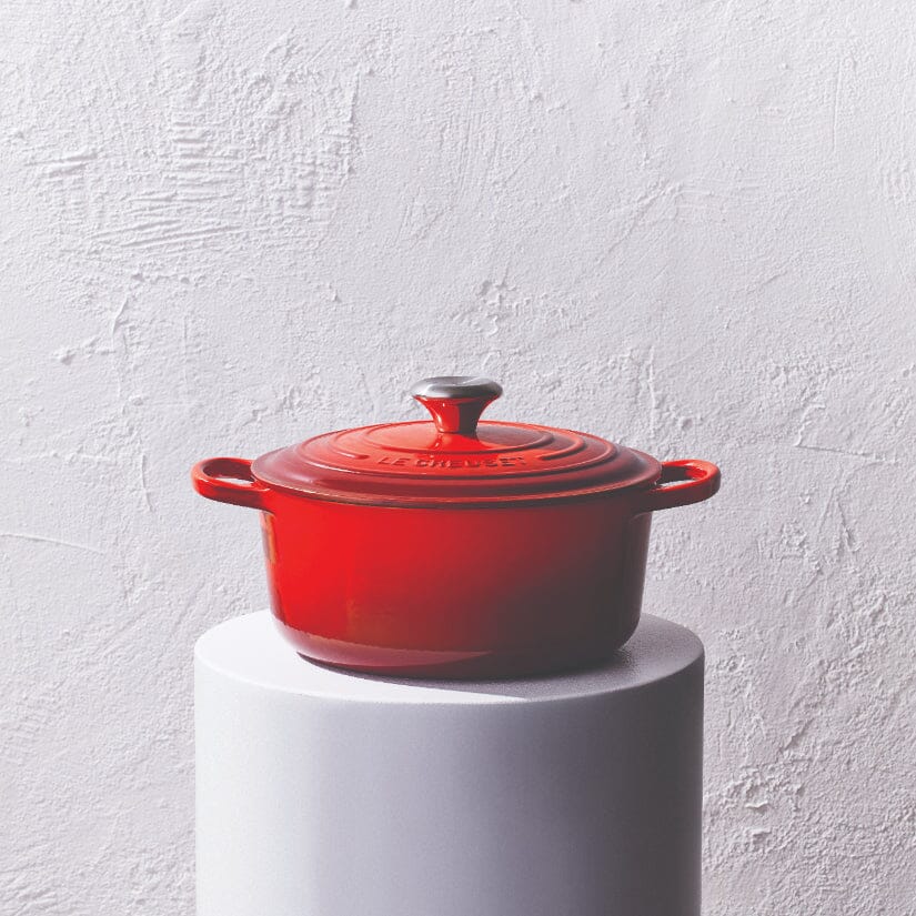 Le Creuset - Signature Braadpan Kersenrood 28 cm - Afbeelding 9