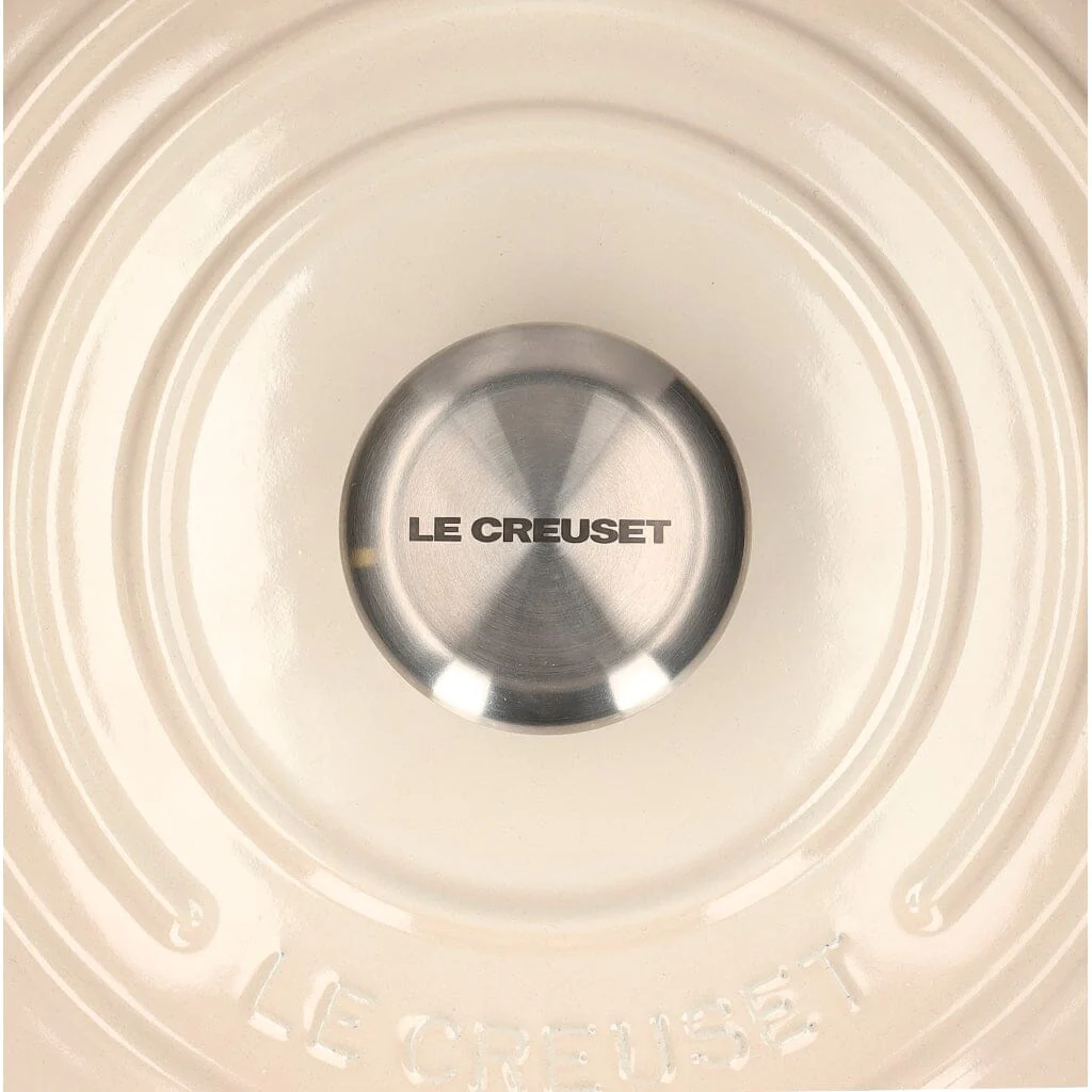 Le Creuset - Signature Braadpan Meringue 24 cm - Afbeelding 4