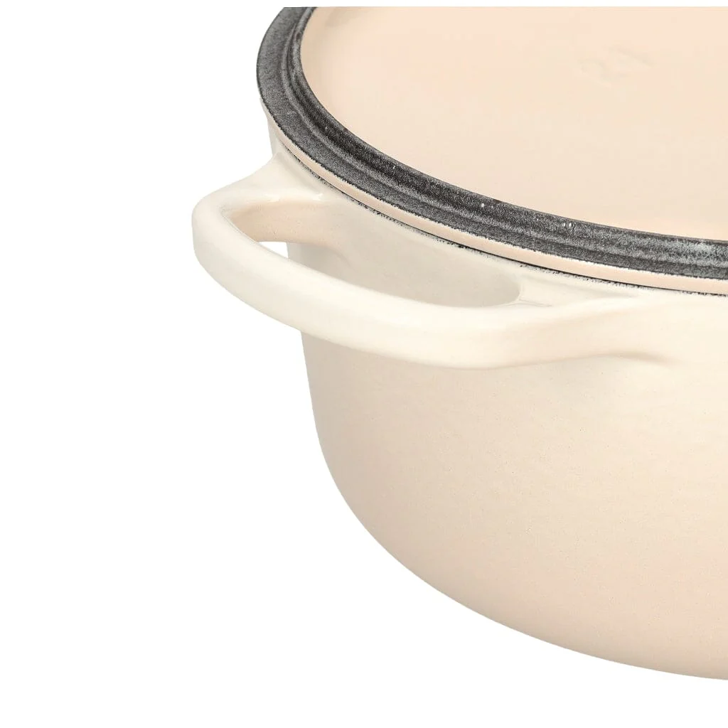 Le Creuset - Signature Braadpan Meringue 24 cm - Afbeelding 5