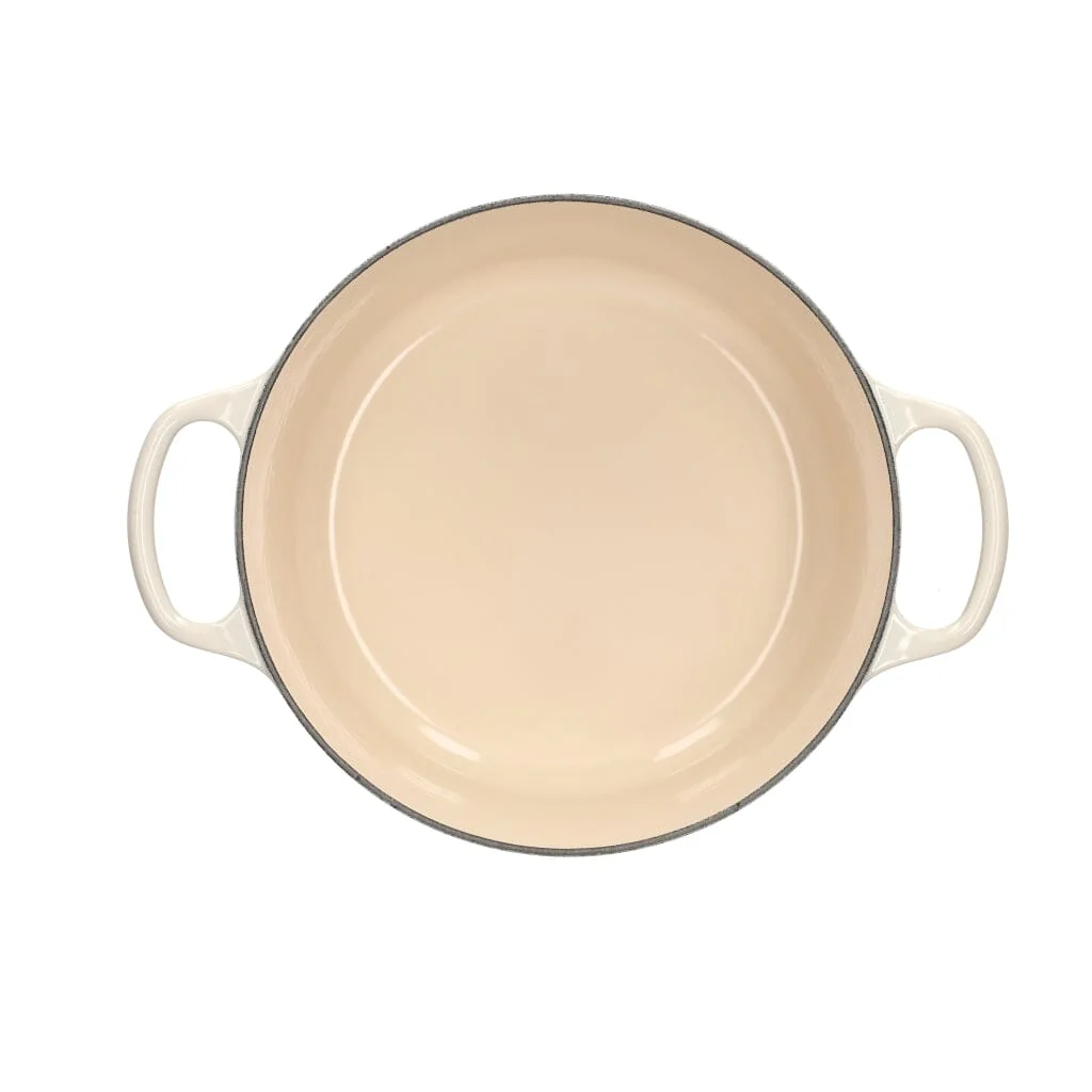 Le Creuset - Signature Braadpan Meringue 24 cm - Afbeelding 6