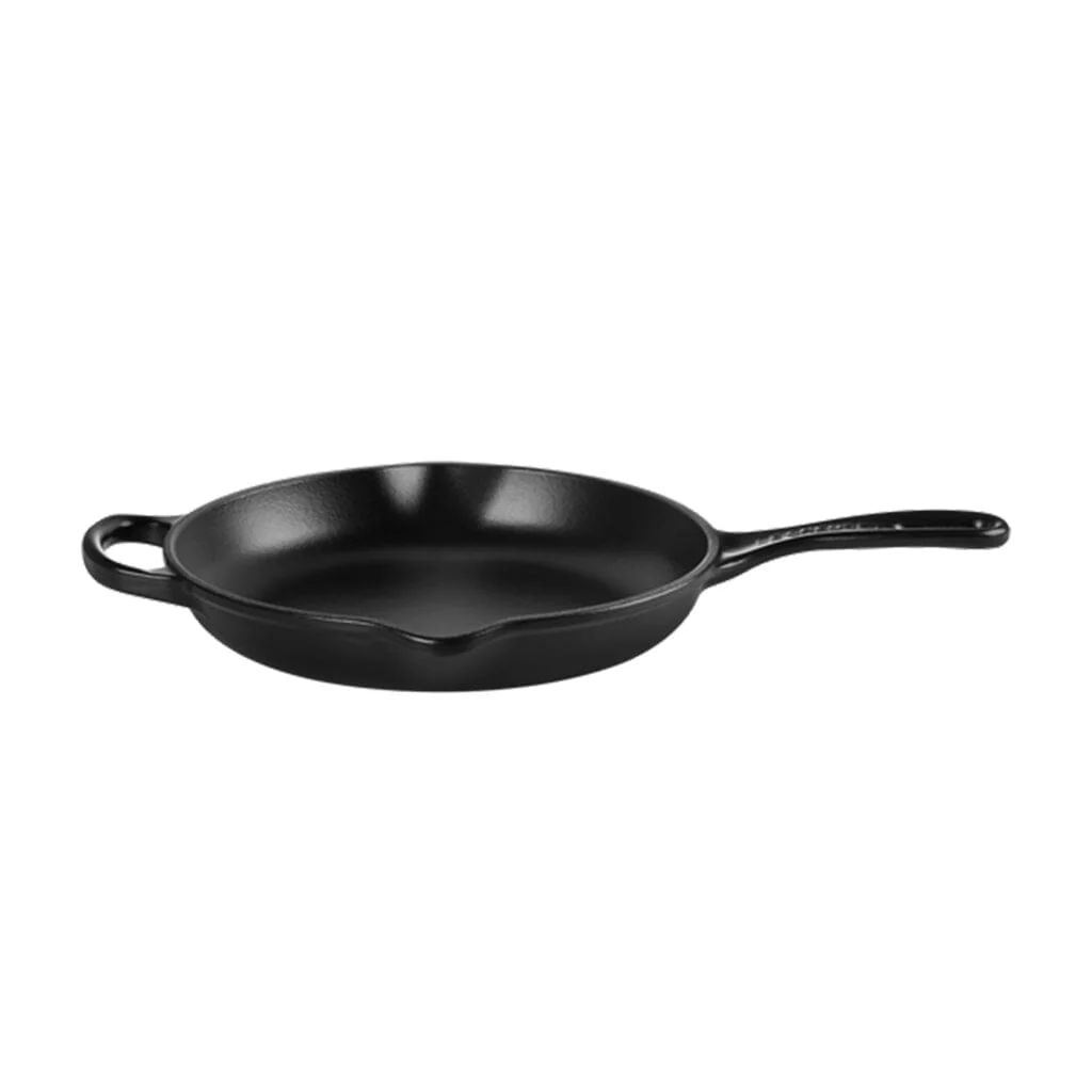 Le Creuset - Signature Skillet Koekenpan Mat Zwart 20 cm - Afbeelding 2