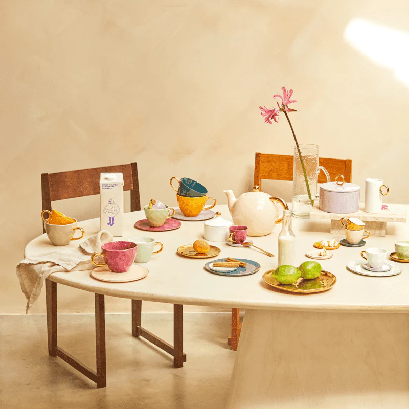 Urban Nature Culture - Good Morning - Bord - Brandied Apricot - Ø9 cm - Afbeelding 3