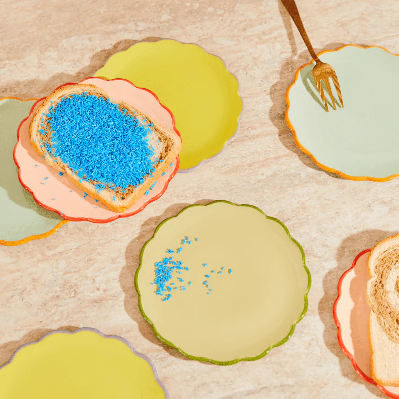 Urban Nature Culture - Good Morning - Gebaksbordje - Sculpted - Celadon - Ø17 cm - Afbeelding 3