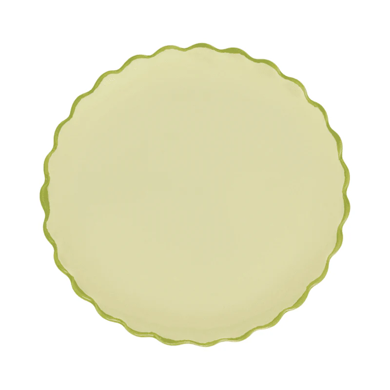 Urban Nature Culture - Good Morning - Sculpted - Pale Green - Bord Ø 13.5 - Afbeelding 2