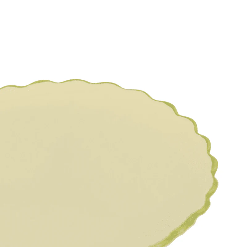 Urban Nature Culture - Good Morning - Sculpted - Pale Green - Bord Ø 13.5 - Afbeelding 3